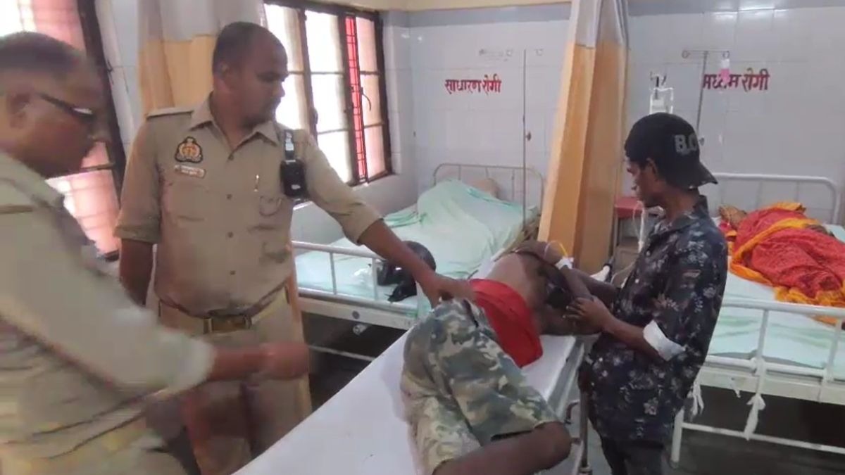 तनाव में आकर युवक ने खाया जहर (screengrab ITG)
