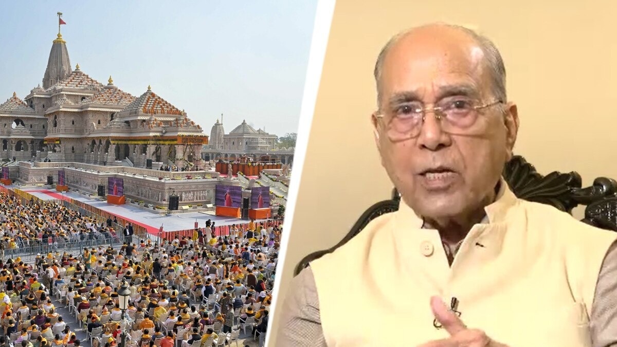 राम मंदिर भवन निर्माण समिति के अध्यक्ष हैं नृपेंद्र मिश्रा (Photo: ITG)