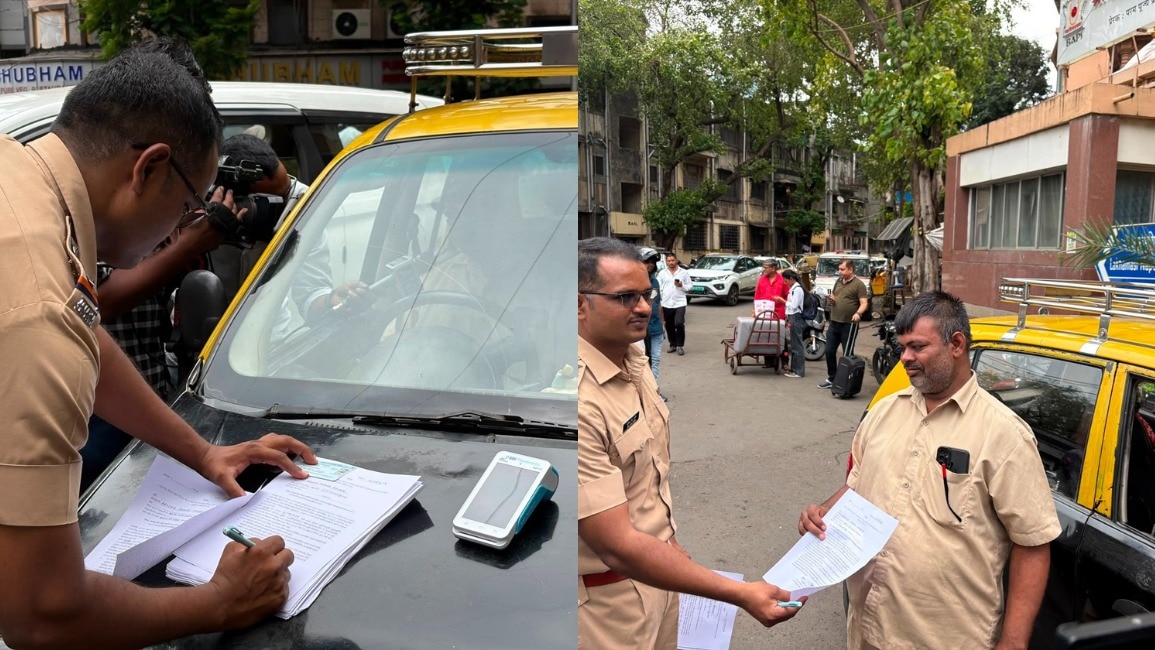 RTO इंस्पेक्टर एस. सुत्रावे के मुताबिक, यात्री सेवा देने वाले वाहन चालकों के लिए मराठी का व्यावहारिक समझ जरूरी है. (Photo: ITG) 