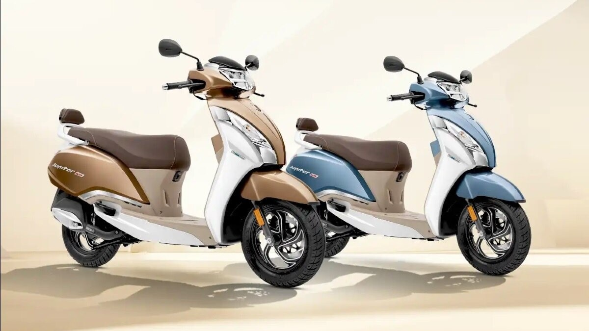 TVS Jupiter दो इंजन ऑप्शन के साथ आता है. (Photo: tvsmotor.com)