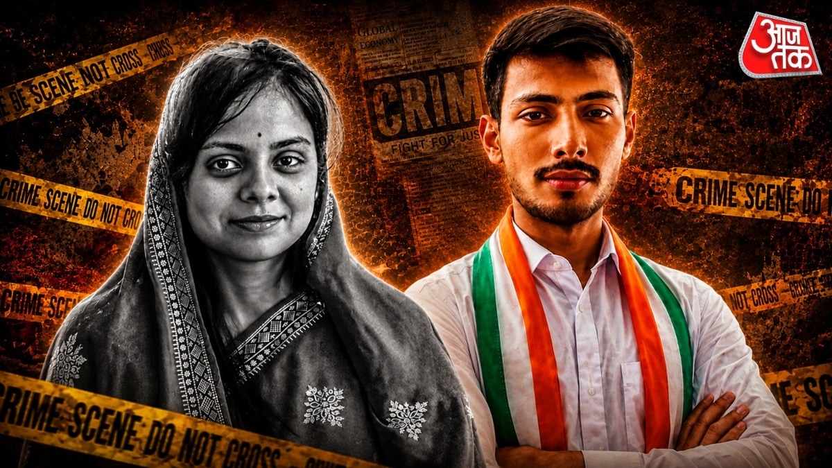 गर्लफ्रेंड का मर्डर करने वाला आरोपी युवक विवेक चुनाव लड़ने की तैयारी में था. (फोटो-ITG)