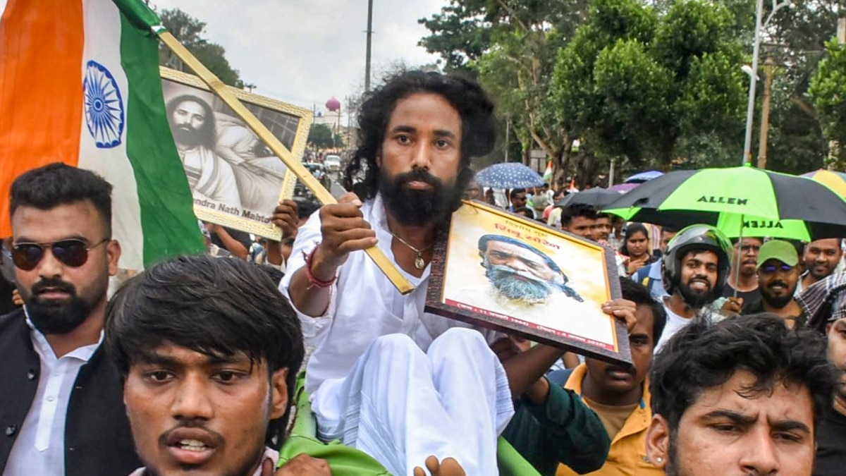 देवेंद्र नाथ महतो ने दोषियों के खिलाफ कार्रवाई की मांग की. (Photo- PTI)