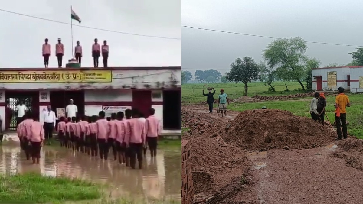 अब प्रशासन ने शुरू कराया काम.(Photo: Screengrab)