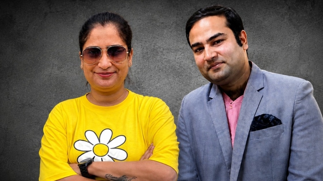 लखनऊ में पत्नी दिव्या की हत्या के बाद मानस ने बहन और खुद को गोली से उड़ाया (Photo- ITG)