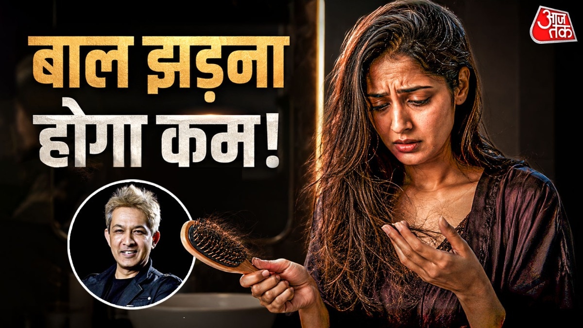 बालों का झड़ना रोकने के लिए जावेद हबीब प्री-कंडीशनिंग का तरीका अपनाने के लिए बताते हैं. (Photo: ITG)