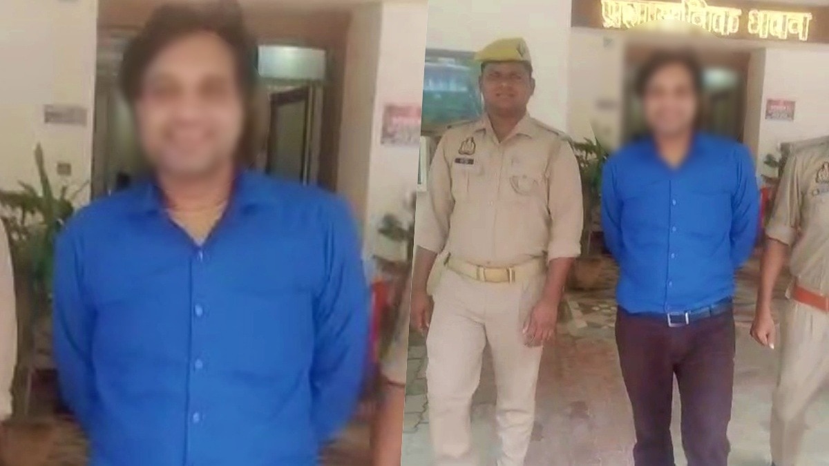 गैंग का सरगना संजय दुबे गिरफ्तार (Photo- Screengrab)
