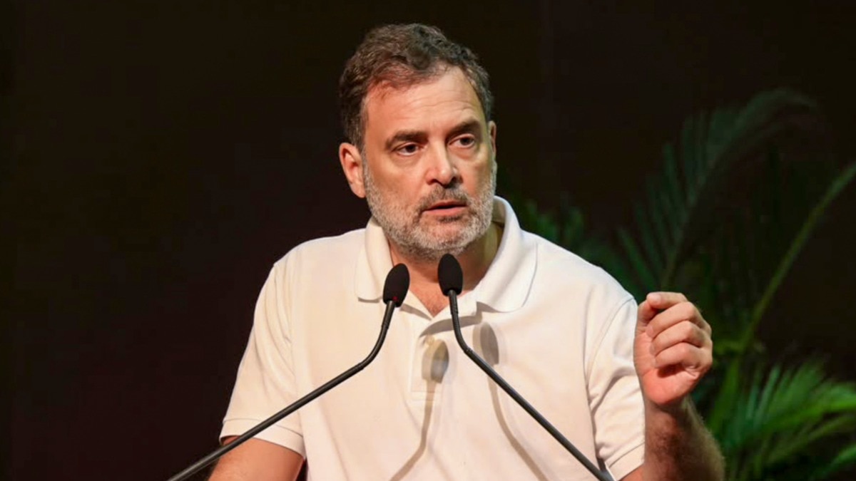 BJP ने दावा किया कि राहुल के कार्यक्र में शामिल होने के लिए Gen-Z इन्फ्लुएंसर्स को मिल रहे 25 हजार रुपये (Photo: PTI)