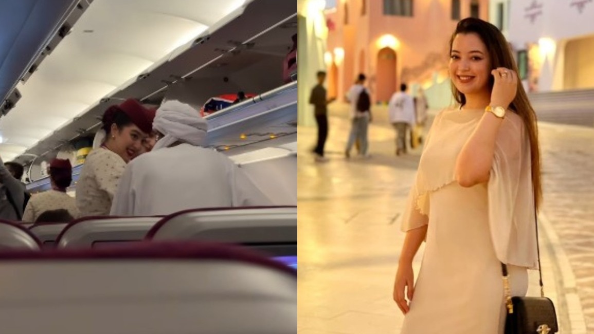 Qatar Airways, Qatar Airways cabin crew, Qatar Airways air hostess