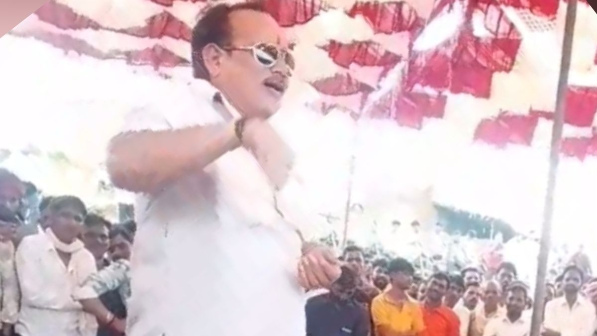 शिवपुरी से पिछोर के विधायक का वीडियो वायरल. (Photo: Screengrab)