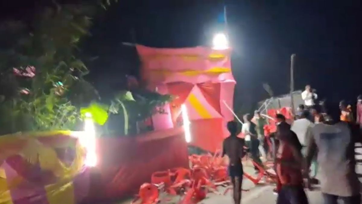 ट्रक से टक्कर बचाने के चक्कर में हुआ हादसा. (Photo: Screengrab)
