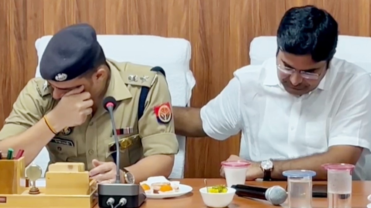 IPS केके बिश्नोई को याद आए 24 नवंबर की हिंसा के वो कठिन दिन.(Photo:ITG)