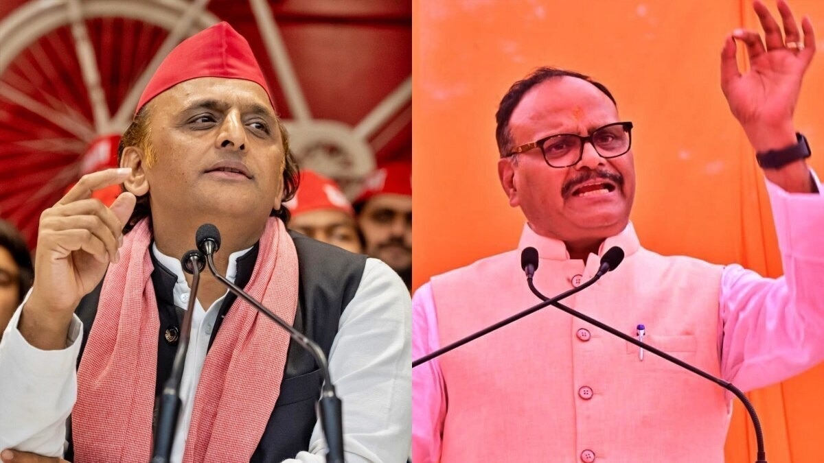 आरक्षण विरोधी प्रदर्शन पर डिप्टी सीएम ब्रजेश पाठक और अखिलेश यादव की अलग-अलग प्रतिक्रिया. (फाइल फोटो)