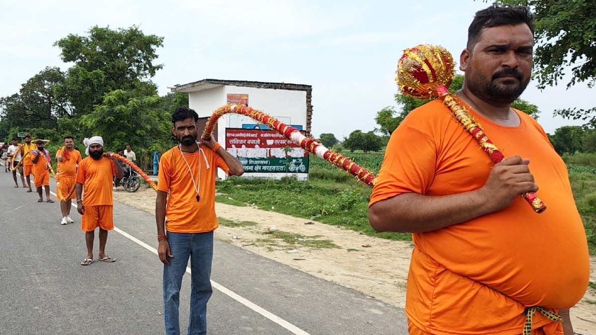 फिरोजाबाद के 40 शिवभक्त बने 'वानर सेना' (Photo:ITG)