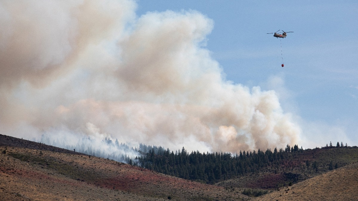 Reno Nevada Hawk Fire (Photo: AFP)