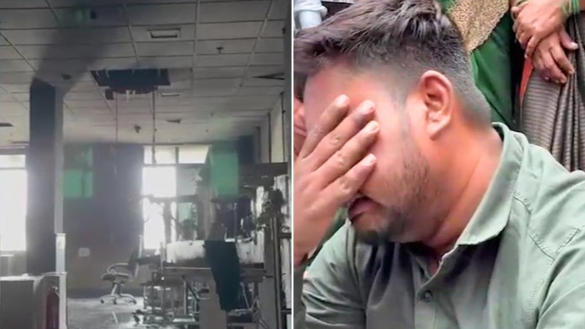 अमरावती के अस्पताल में आग लगने से तीन नवजातों की मौत