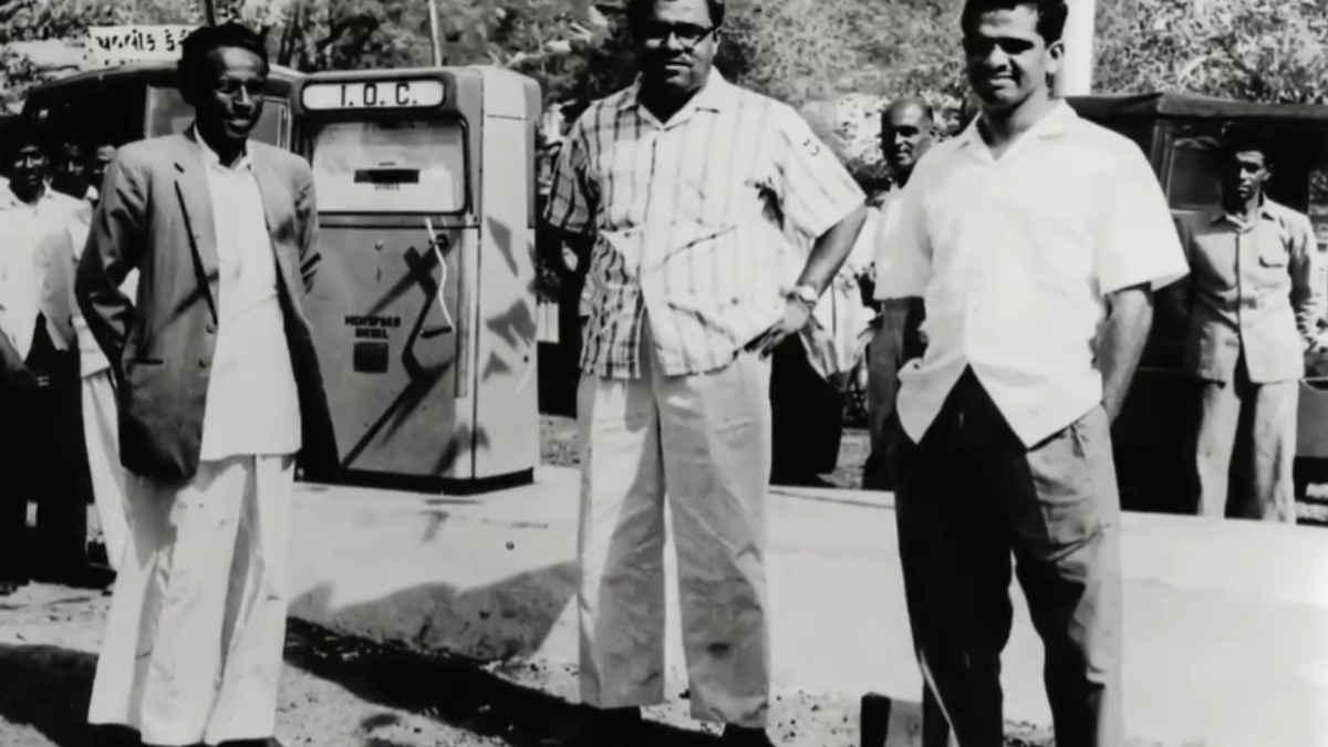 1962 में गुजरात में खोला गया था आईओसीएल का पहला पेट्रोल पंप. (Photo: Screengrab/IOCL)