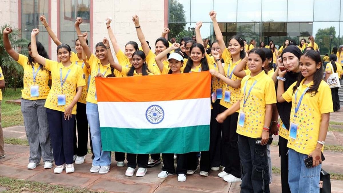मिशन शक्तिसैट में शामिल भारतीय लड़कियों की टीम. (Photo: ITG)