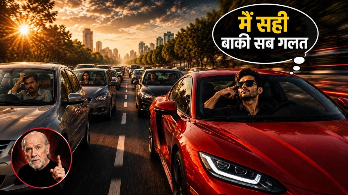 अमेरिका के मशहूर कॉमेडियन जॉर्ज कार्लिन का एक प्रसिद्ध विचार दूसरों में कमी खोजने वालों पर निशाना साधता है.
