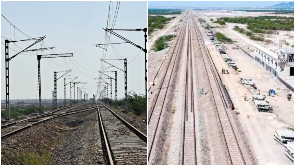 भारत का पहला हाई-स्पीड टेस्ट ट्रैक अपने निर्माण के अंतिम चरण में है. (Photo: X/@NWRailways)