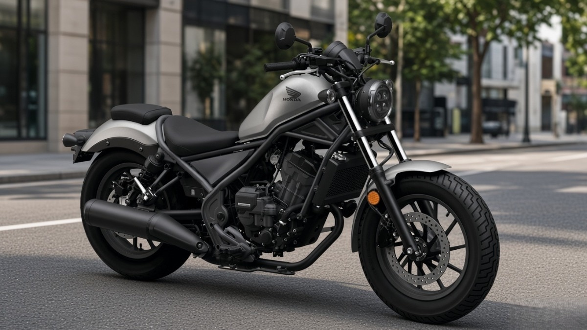 Honda Rebel 300 भारत में ई-क्लच के साथ लॉन्च हुई है. (Photo: honda2wheelersindia.com) 