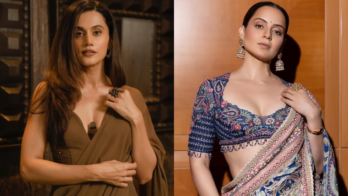 कंगना से लड़ाई पर बोलीं तापसी (Photo: Instagram @taapsee/kanganaranaut)