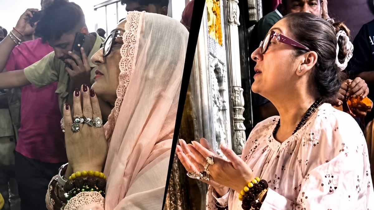Sunita ahuja visited temples amid tension with govinda