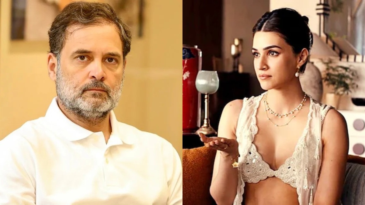 राहुल गांधी ने किया कृति सेनन का सपोर्ट (Photo: ITGD/Screengrab)