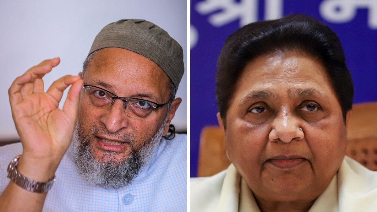 हिजाब विवाद पर मायावती और ओवैसी की अलग-अलग राय (Photo: PTI)