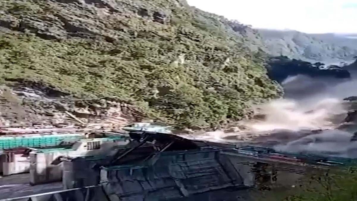  nepal Rasuwa Flood 13 Hydropower Projects Affected