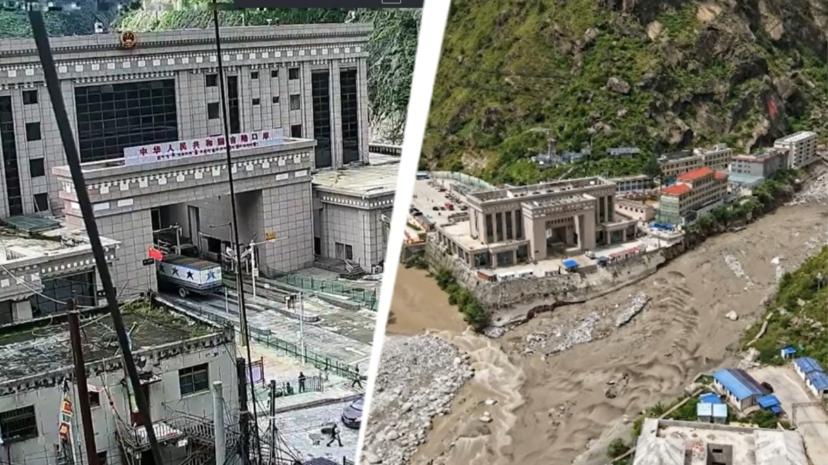 नेपाल-चीन ब्रिज पर अब नाममात्र का ही बचा है (Photo: ITG)