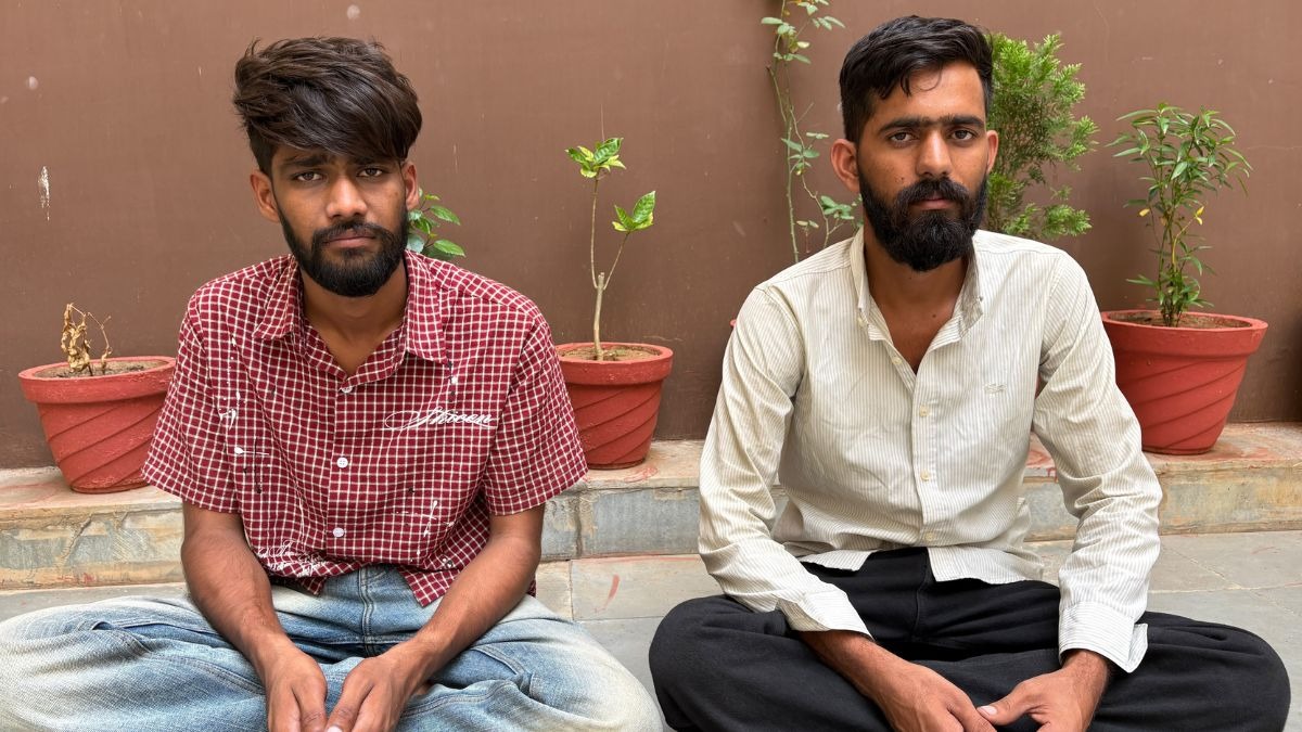 पुलिस ने दो आरोपियों को किया गिरफ्तार. (Photo: ITG)