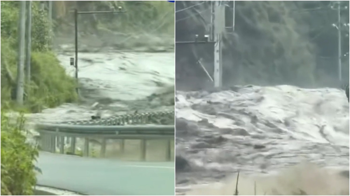 Tibet flash flood