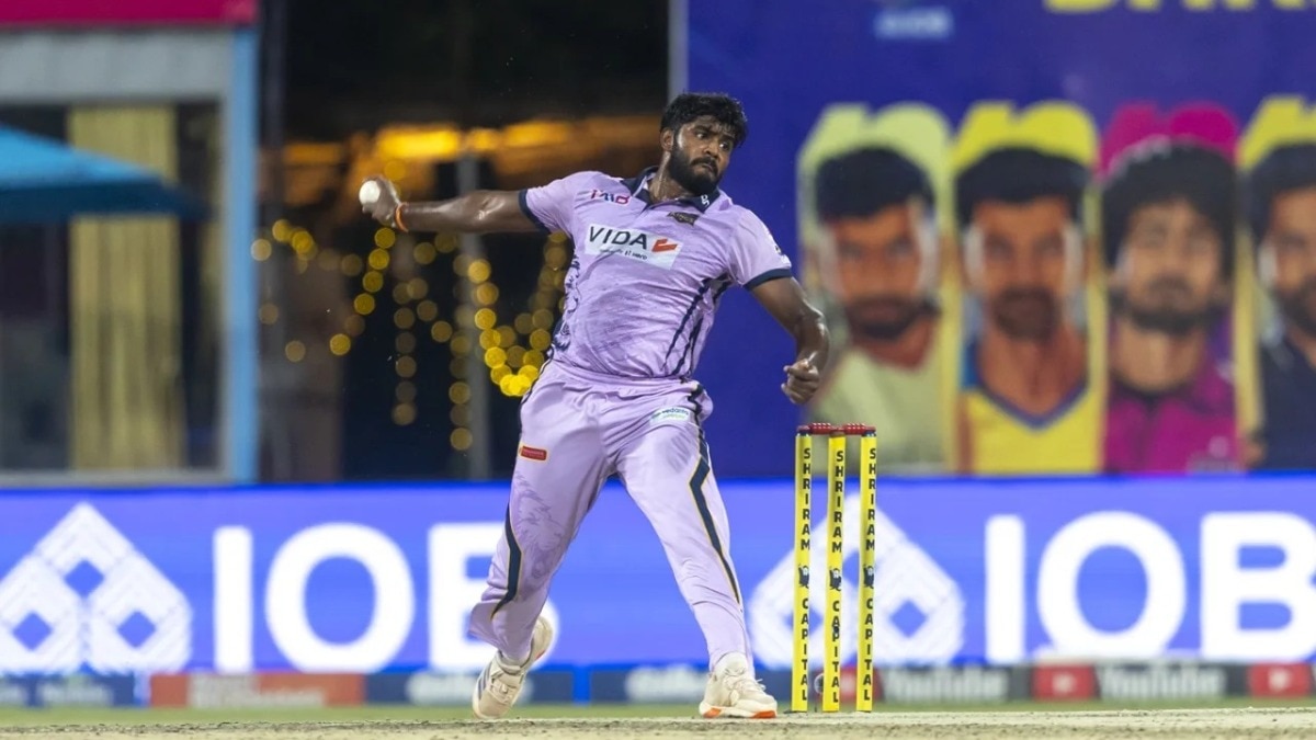 टीएनपीएल में के. दीबन लिंगेश ने रच दिया इतिहास. (Photo: TNPL/TNCA)