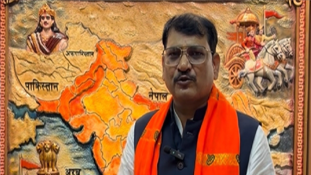 अमरपाल मौर्य का सपा पर बड़ा हमला. (Photo: Screengrab)