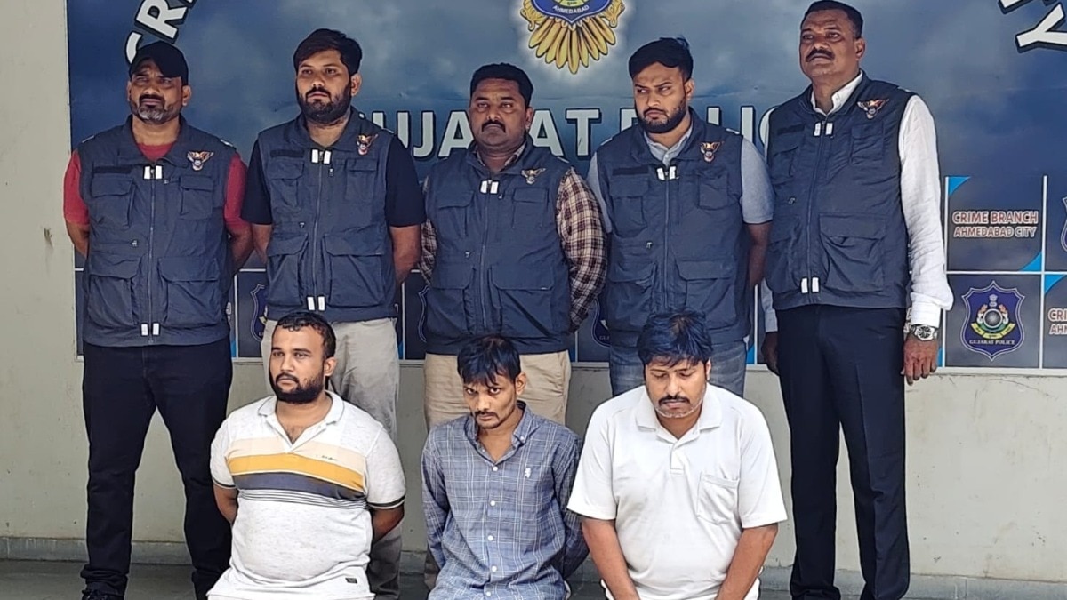 ब्लड प्रेशर की नकली दवा का भंडाफोड़, 3 आरोपी गिरफ्तार. (Photo: ITG)