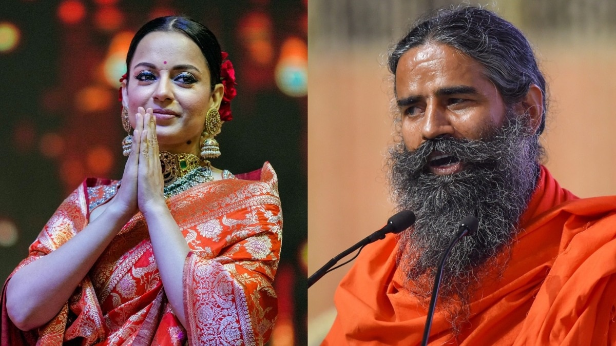 Kangana Ranaut-Baba Ramdev exchange love on Raksha Bandhan