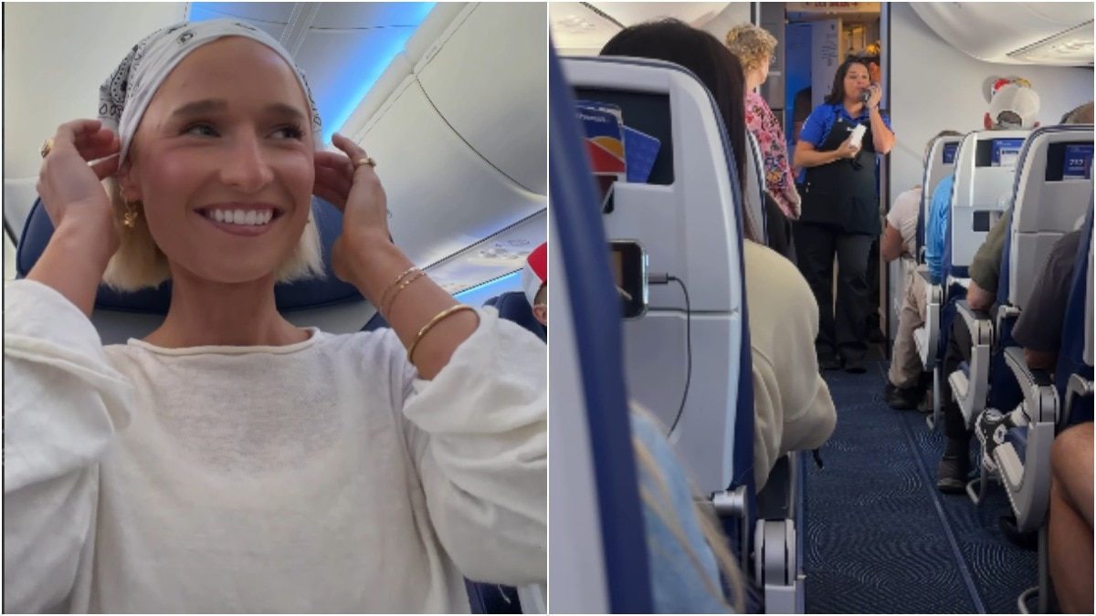 bride to be flight surprise