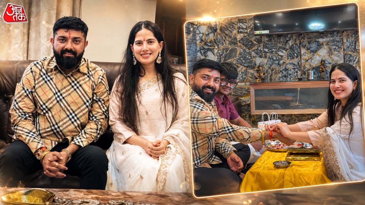jaya kishori rakhi look 