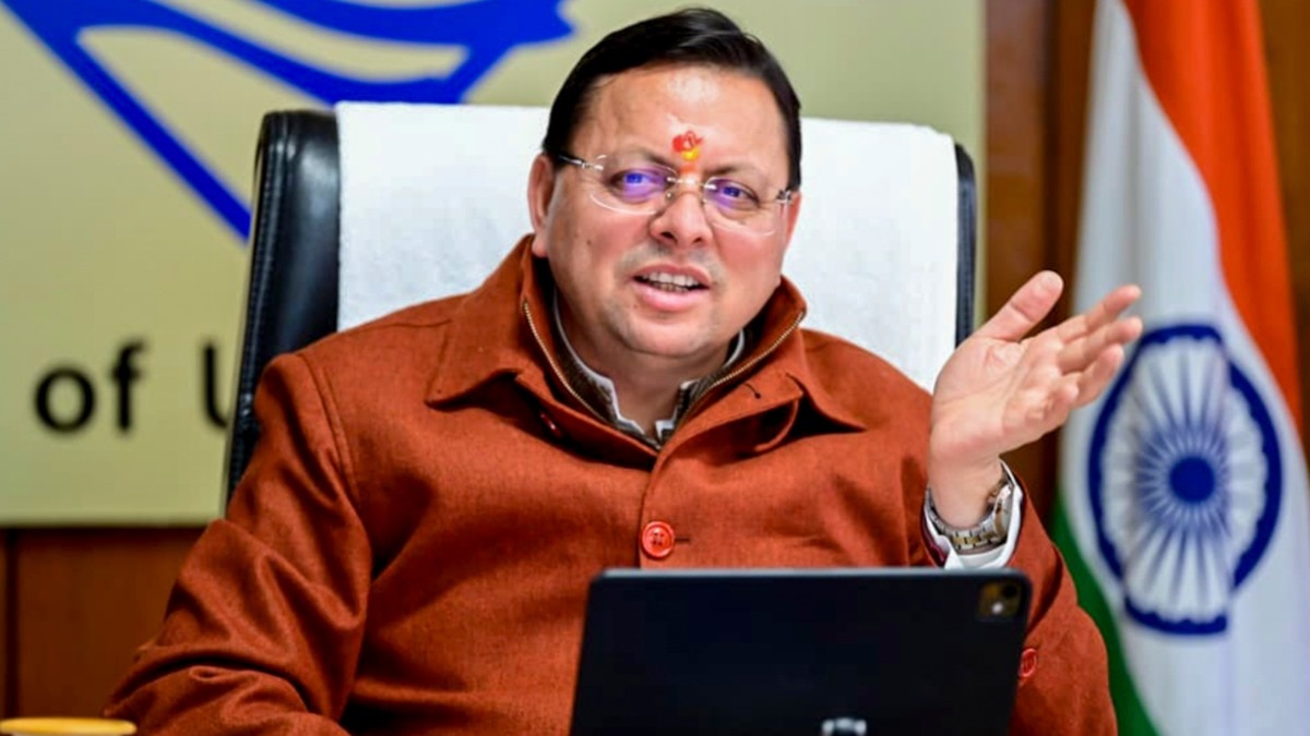 खड़गे की रैली के बाद हुए शुद्धिकरण मामले में सीएम धामी ने सफाई दी है. (File Photo-PTI)