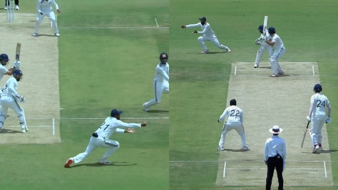 कैच हो तो ऐसा...(photo: @BCCIdomestic)