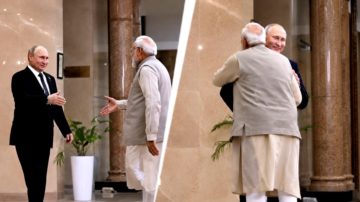 पीएम मोदी और राष्ट्रपति पुतिन के बीच बिश्केक में आधे घंटे की मुलाकात हुई