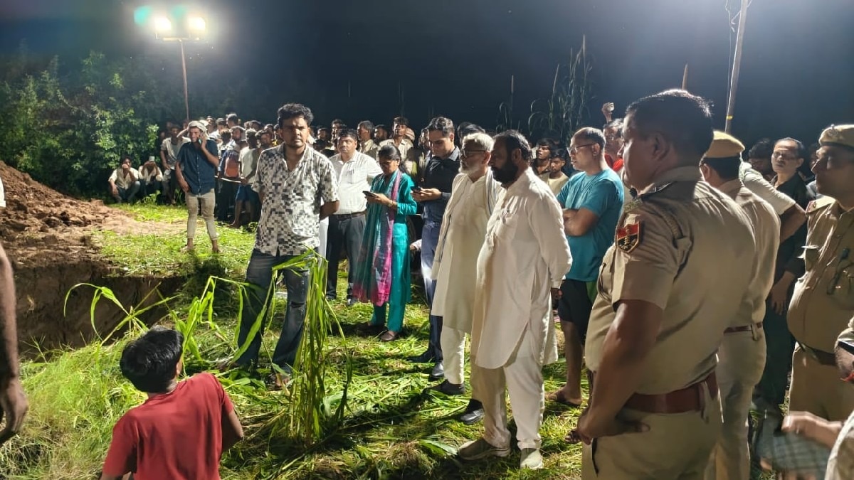 अलवर में 10 साल का बोरवेल में गिरा... रेस्क्यू जंग शुरू.(Photo:ITG)