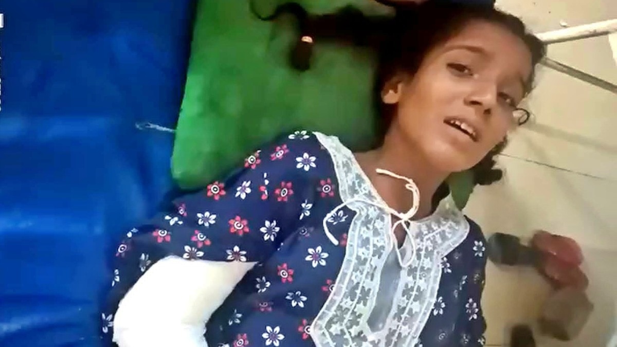 छात्रा क्षमा दीक्षित की मौत से पहले का वीडियो वायरल (Photo- Screengrab)