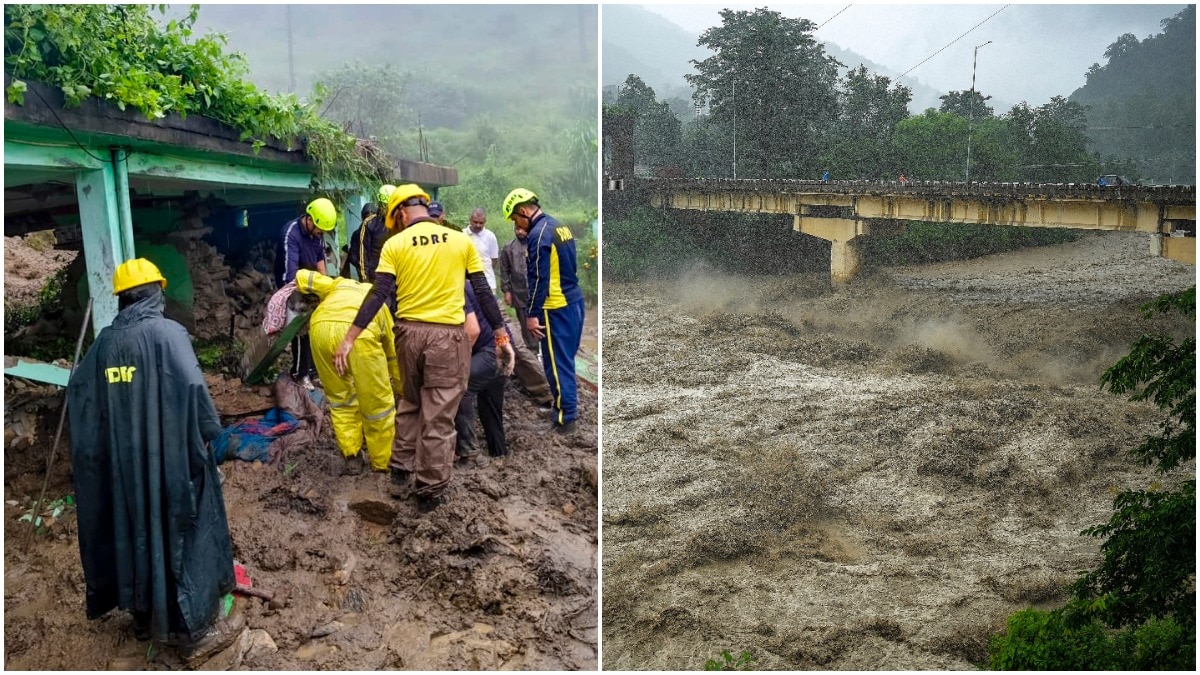 Uttarakhand Rain Fury: 7 Dead, 172 Roads Closed as Rivers Swell
