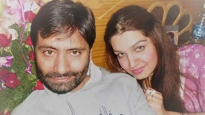 JKLF आतंकी यासीन मलिक तिहाड़ जेल में बंद है. (Photo: Social media)
