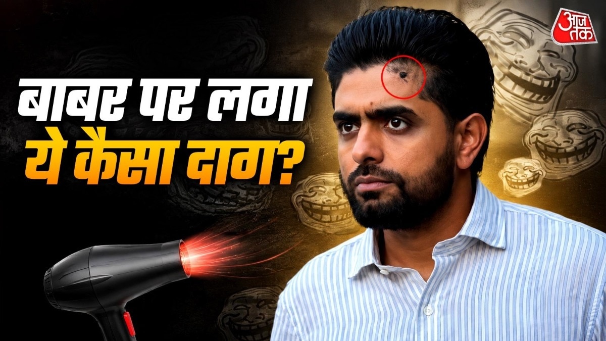  बाबर आजम ने ये क्या किया? (PHOTO: X/ITGD)