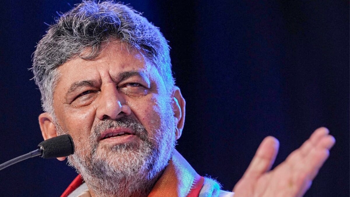 कर्नाटक के मुख्यमंत्री डीके शिवकुमार. (Photo: PTI)