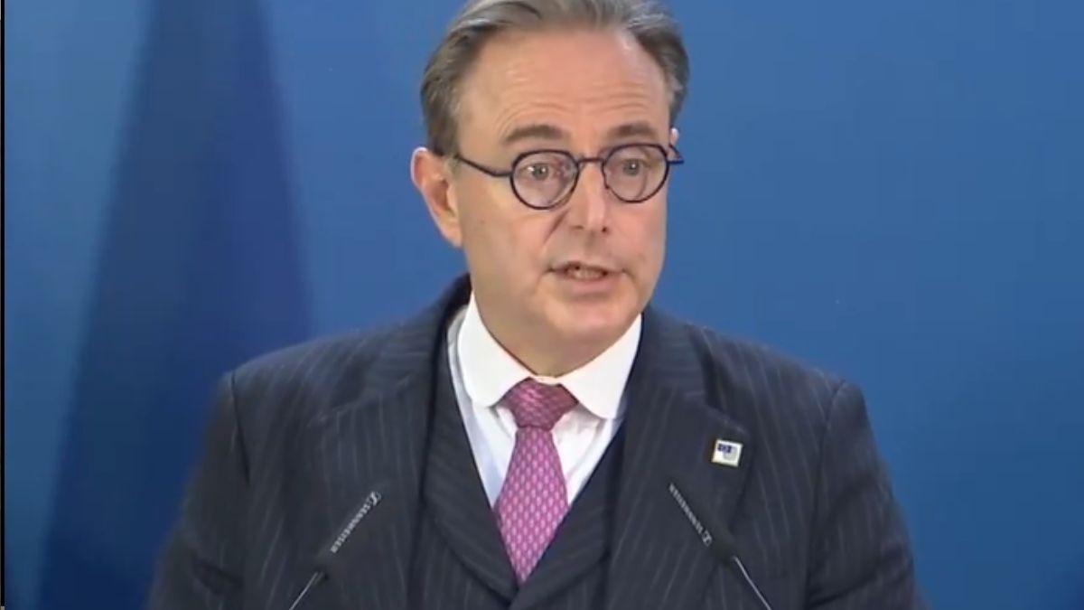 बेल्जियम के प्रधानमंत्री बार्ट डी वेवर (Photo: PM Wever X handle)