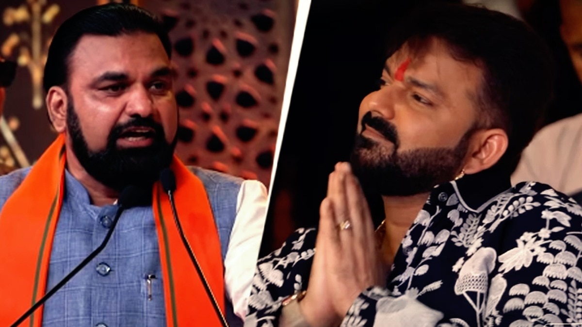 पवन सिंह की डिमांड पर CM का वादा (Photo: Screengrab)