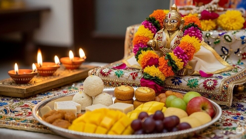 जन्माष्टमी पर रोहिणी नक्षत्र और सर्वार्थ सिद्धि योग का संयोग भी बन रहा है.